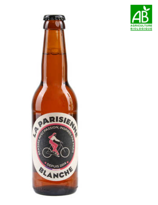 La Parisienne - bière blanche bio 33cl