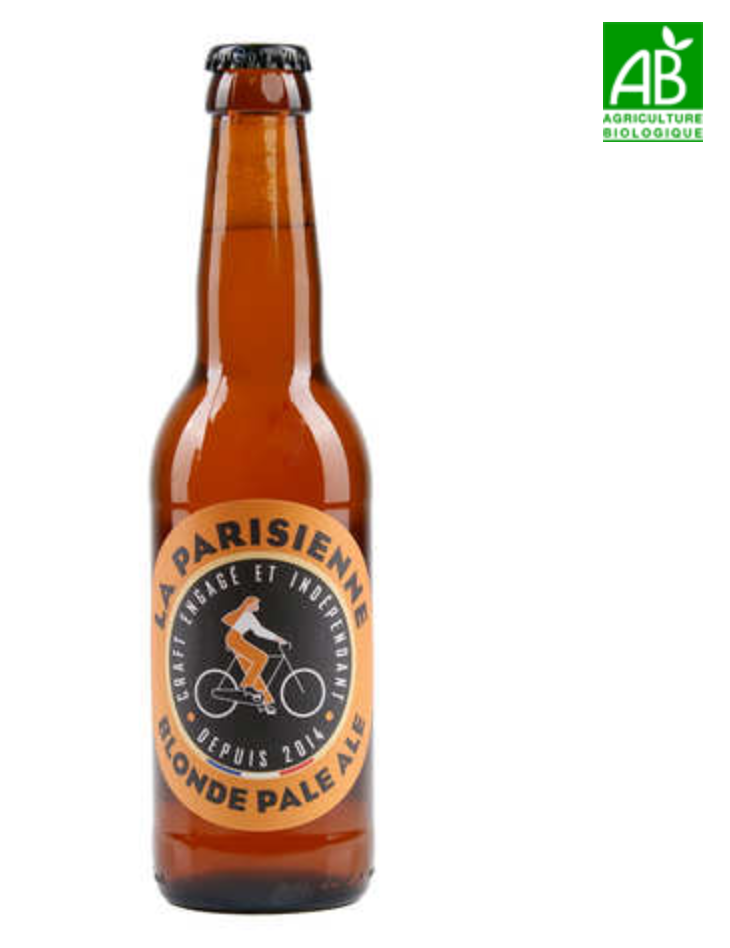 La Parisienne - bière blonde pale ale bio 33cl