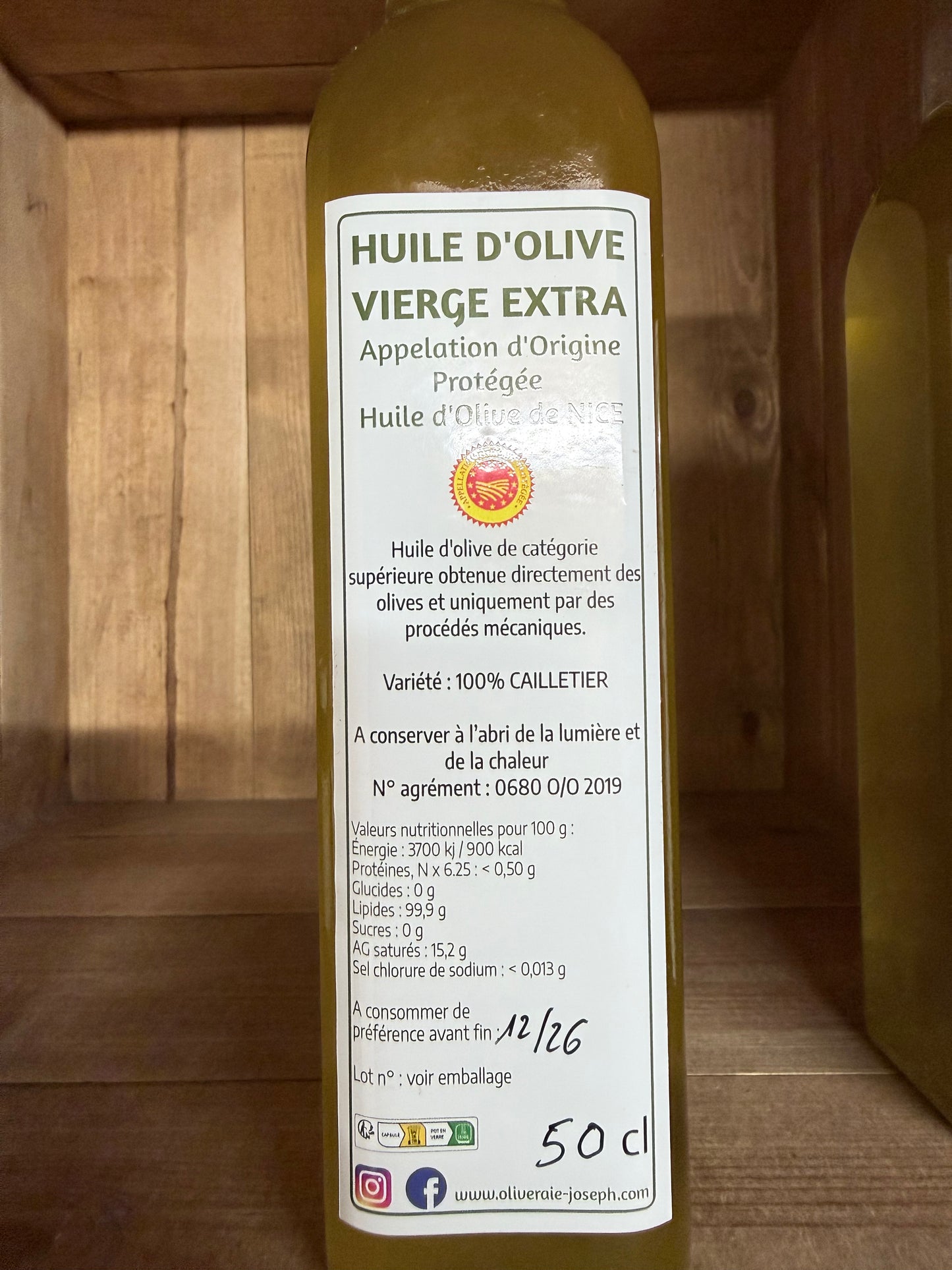 Oliveraie Joseph - Huile d'olive de Nice